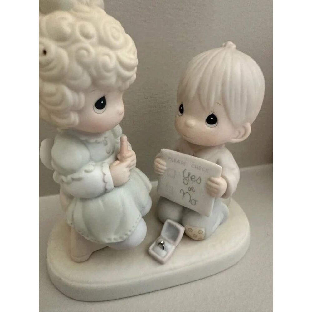 Precious Moments proposal figurine